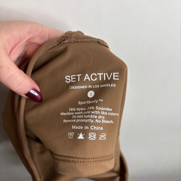 SETactive SportBody Sports Bra size Small - Picture 3 of 3